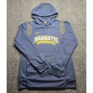 Marquette Golden Eagles Track & Field Nike Dri-Fit Hoodie Womens Therma Small